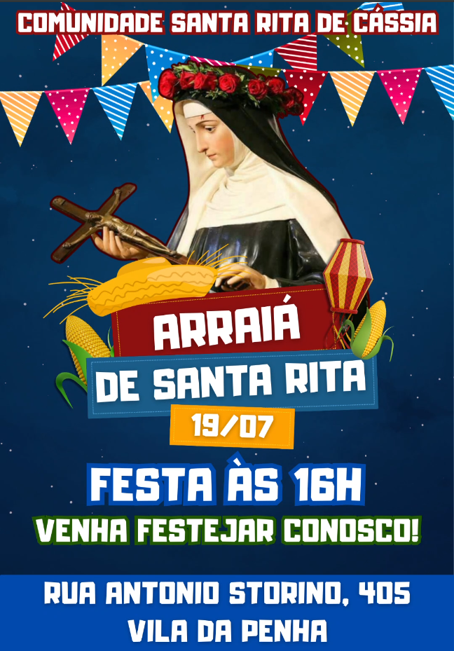 Arraiá de Santa Rita 2025