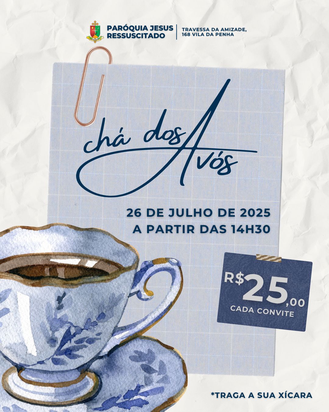 Chá dos Avós 2025